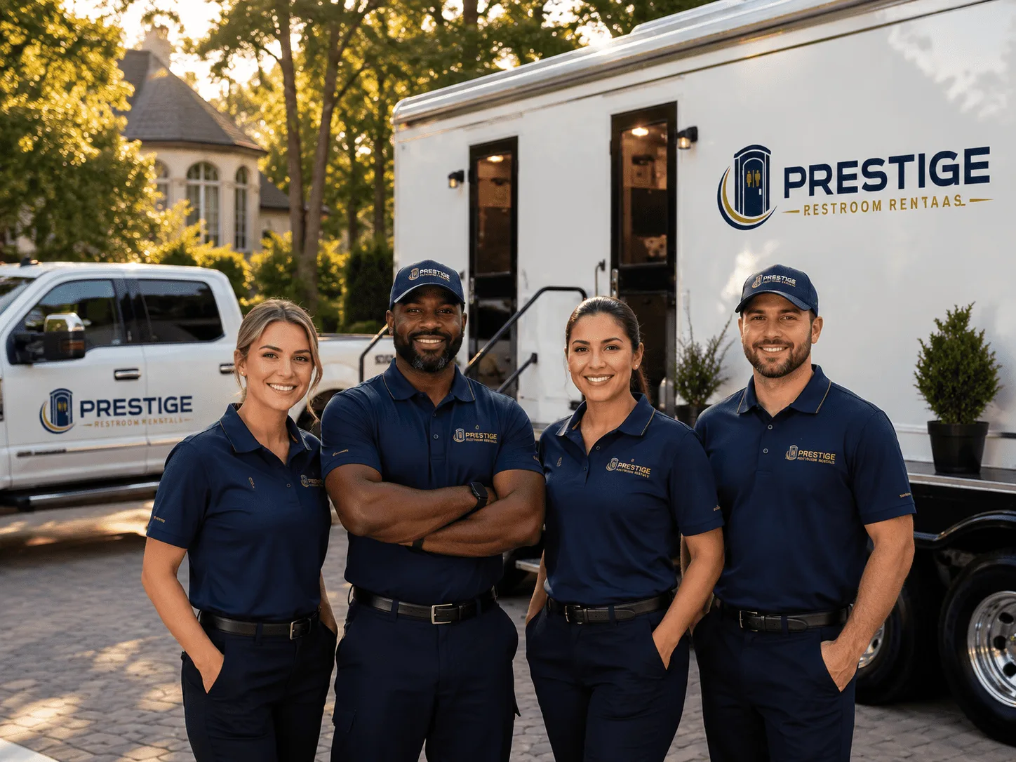 Trusted Luxury Portable Restrooms company in Center, KY